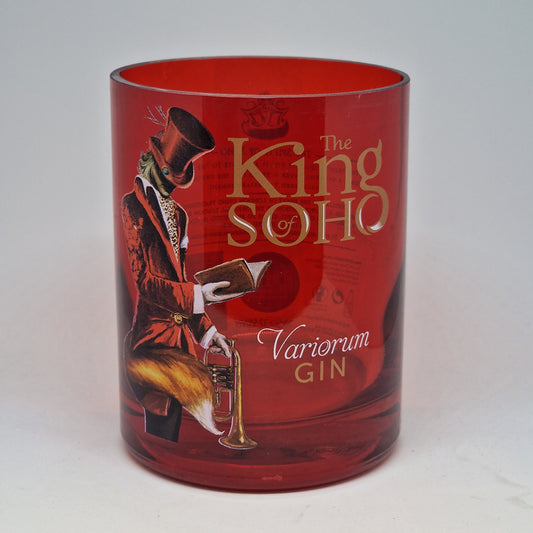 The King of Soho Variorum Gin Bottle Candle
