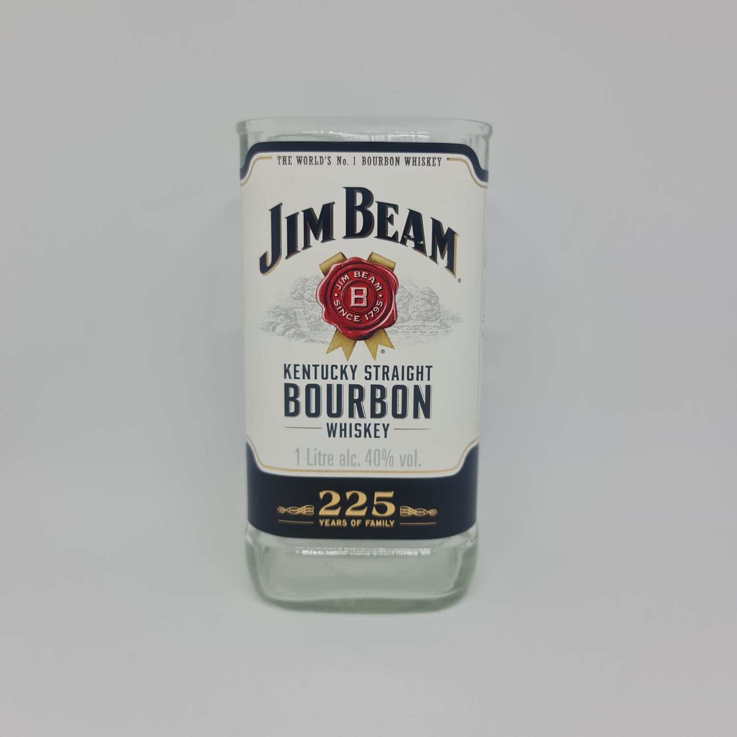 Jim Beam Whiskey Bottle Candle - 1L
