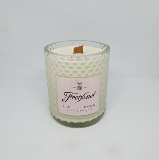 Freixenet Rose Prosecco Bottle Candle