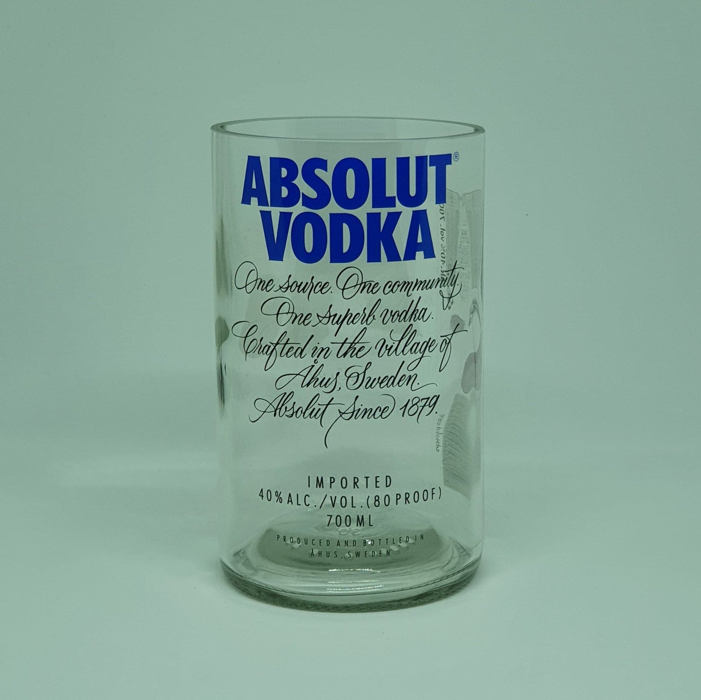 Absolut Vodka Bottle Candle 70cl