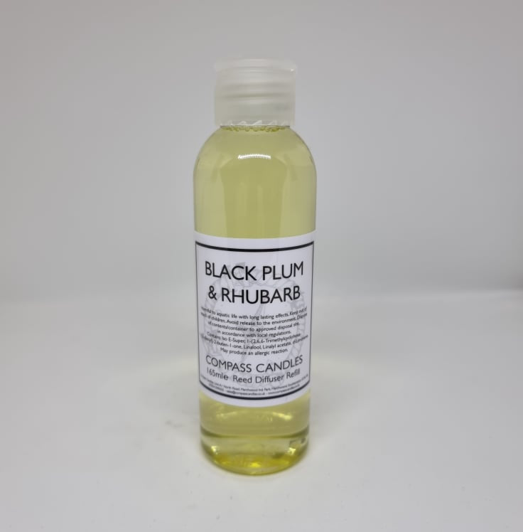 Black Plum & Rhubarb Reed Diffuser - 165ml