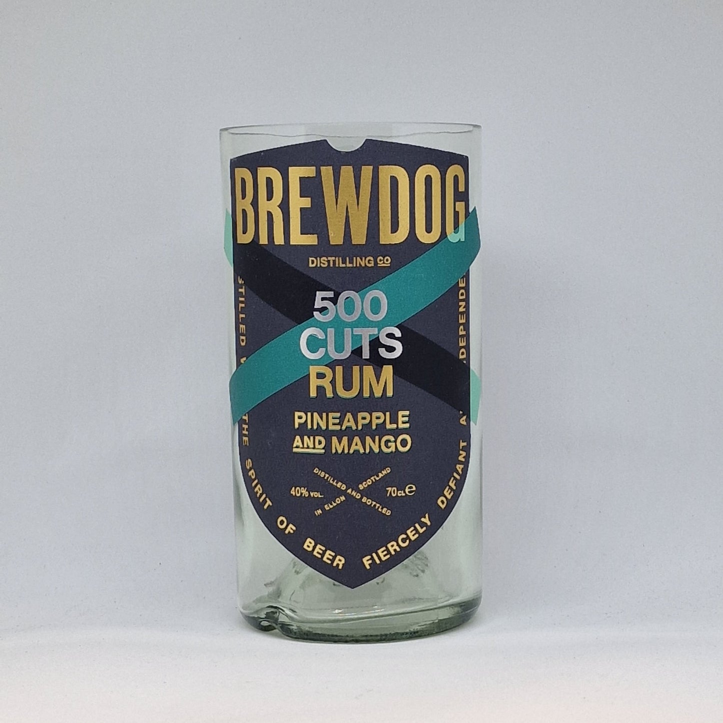 Brewdog 500 Cuts Pineapple & Mango Rum Bottle Candle