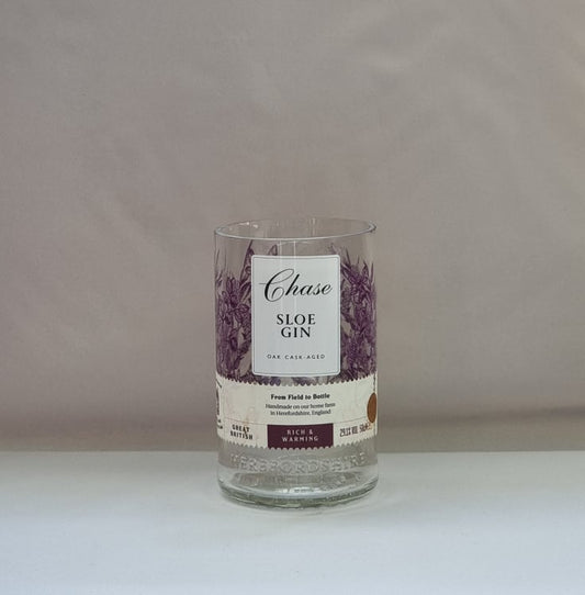 Chase Sloe Gin Bottle Candle