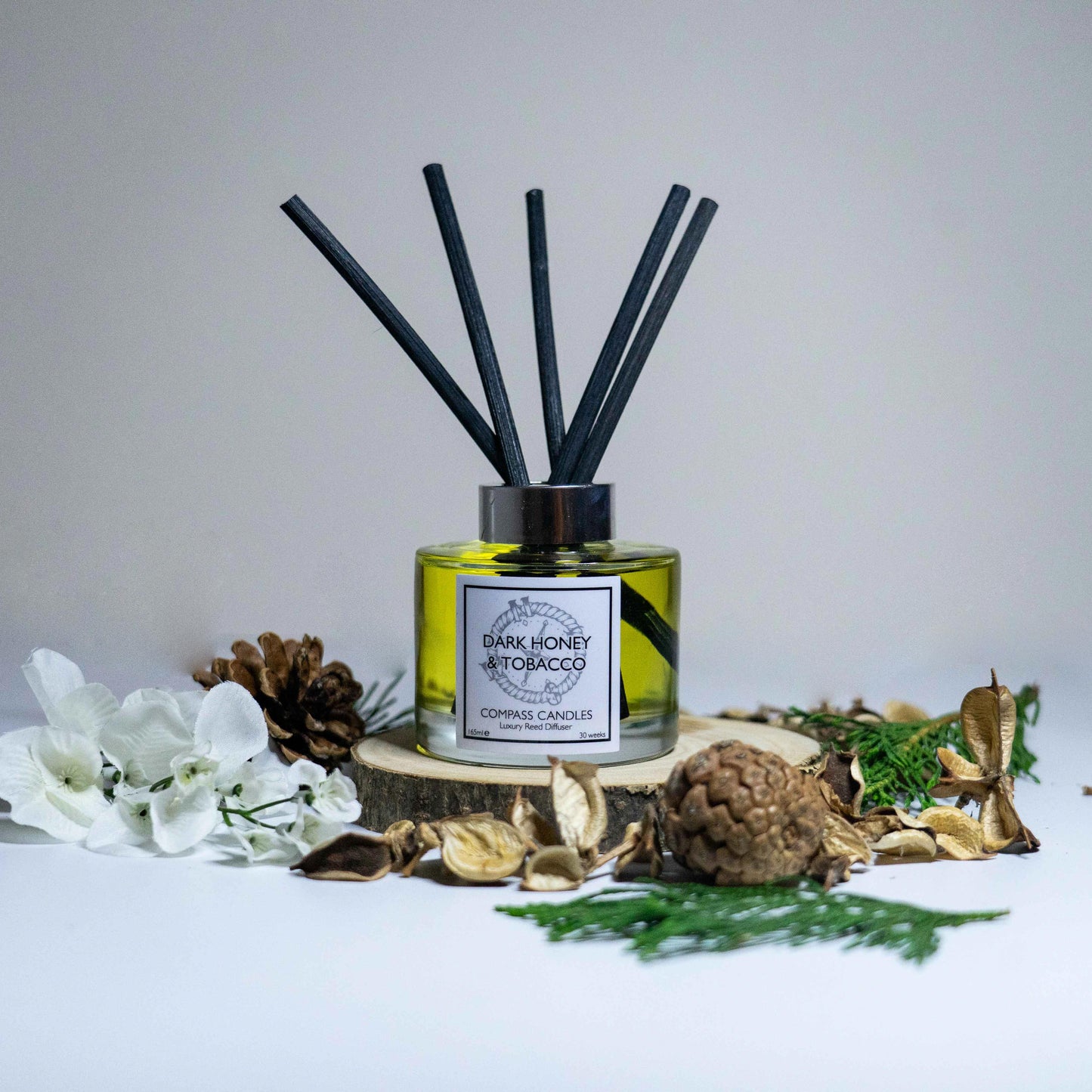 Dark Honey & Tobacco Reed Diffuser - 165ml