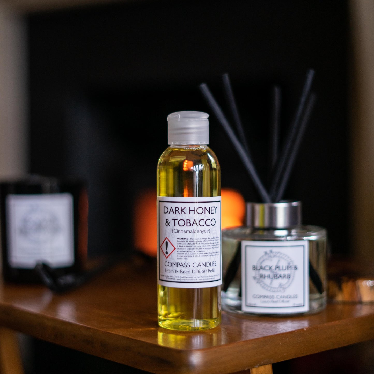 Dark Honey & Tobacco Reed Diffuser - 165ml