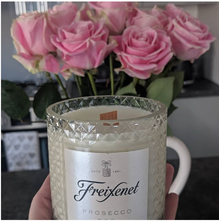 Freixenet Prosecco Bottle Candle