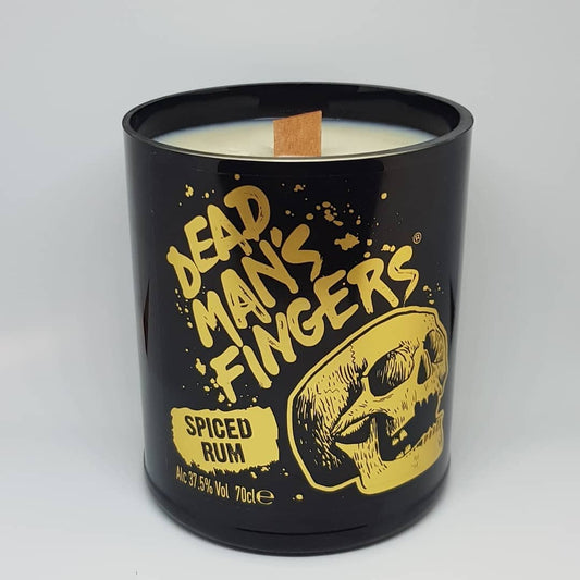 Dead Man's Fingers Rum Bottle Candle