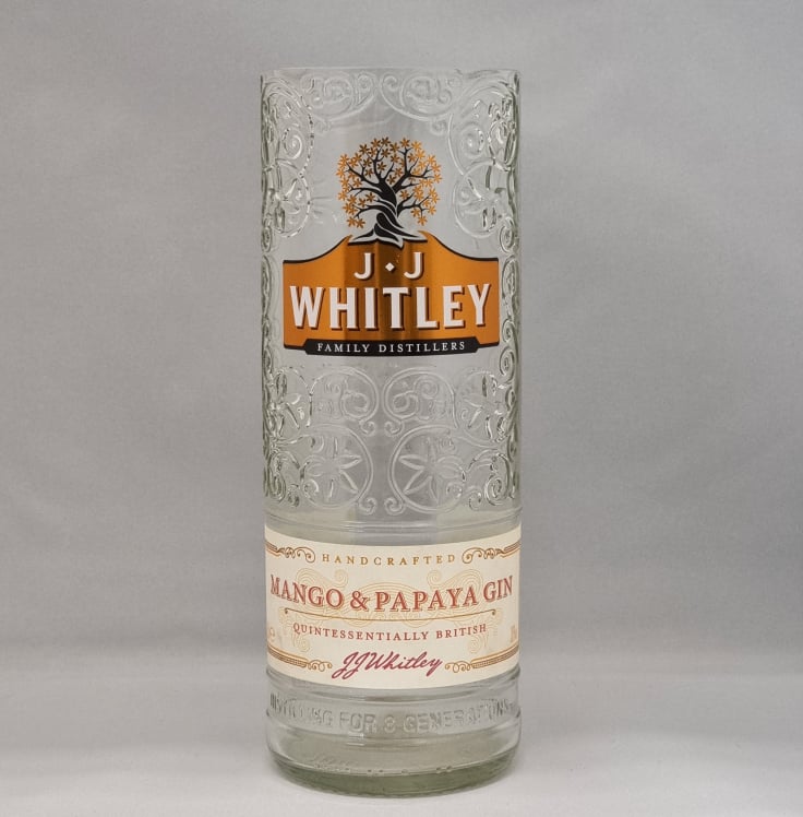 JJ Whitley Mango & Papaya Gin Bottle Candle