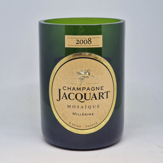 Jacquart Mosaique Champagne Bottle Candle