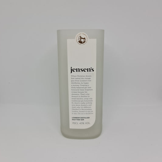 Jensen's Gin Bottle Candle