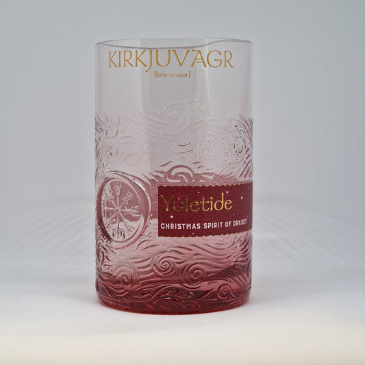 Kirkjuvagr Yuletide Whisky Bottle Candle