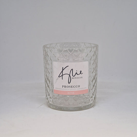 Kylie Minogue Rose Prosecco Bottle Candle