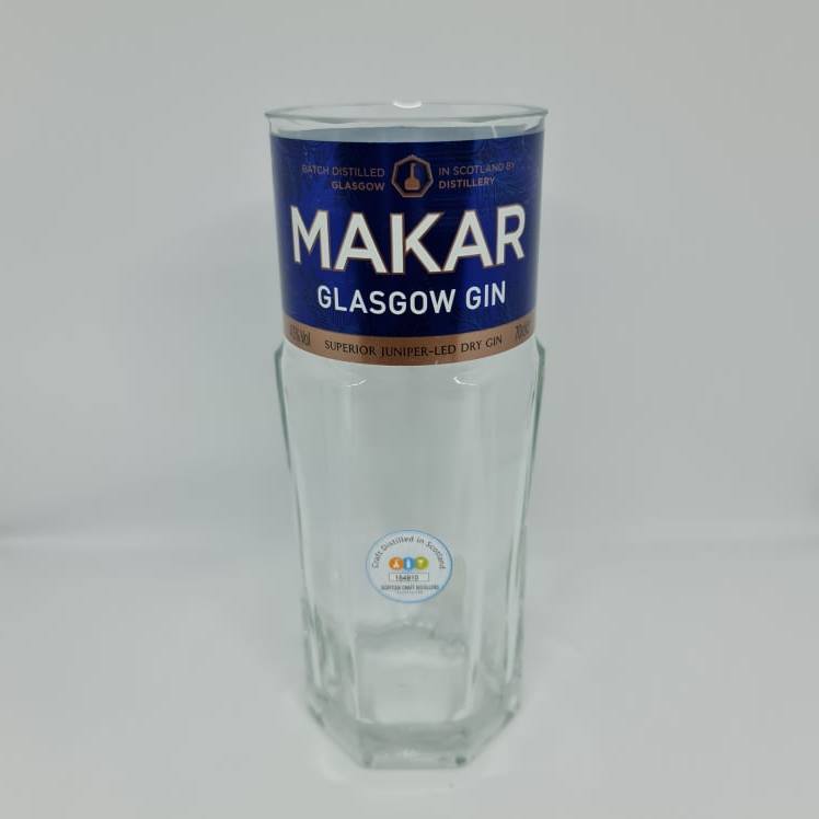 Makar Gin Bottle Candle