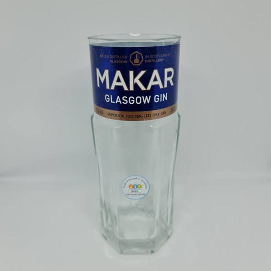 Makar Gin Bottle Candle