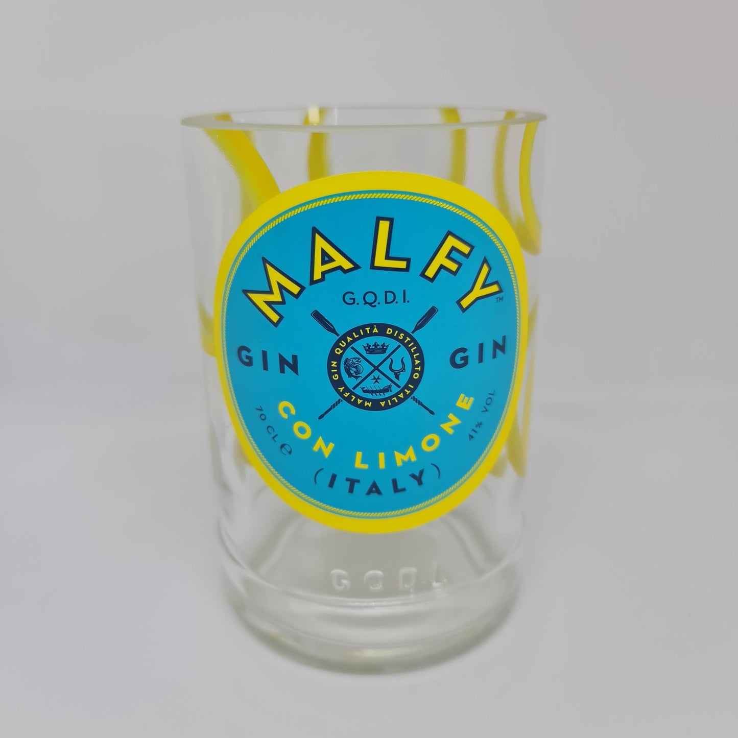 Malfy Con Limone Gin Bottle Candle