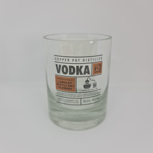 Mark's & Spencer Copper Pot Distilled Vodka Bottle Candle