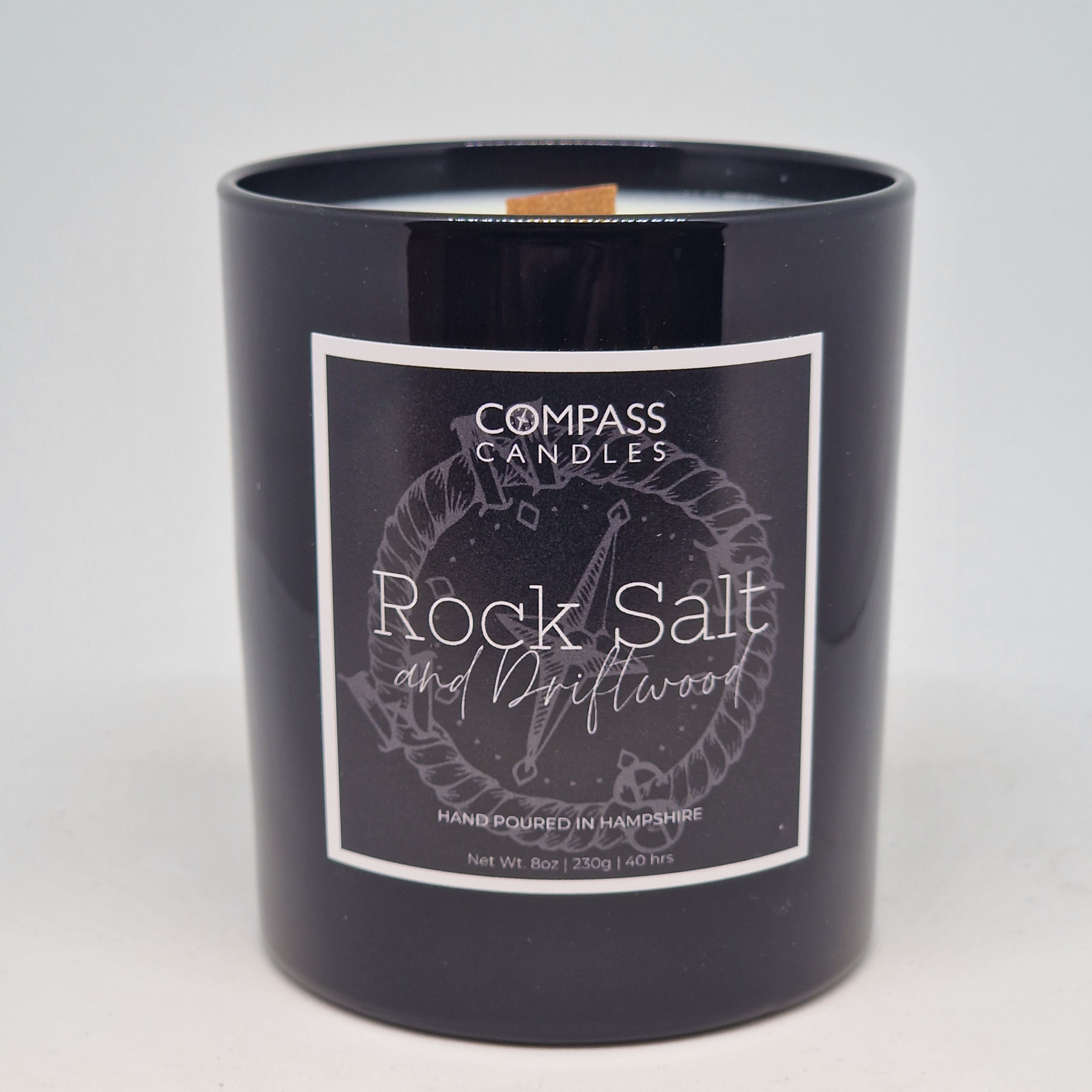 Rock Salt & Driftwood Classic Candle