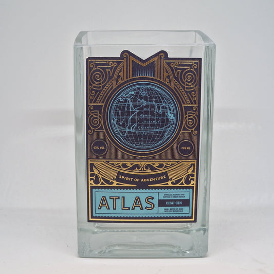 Atlas Chai Gin Bottle Candle