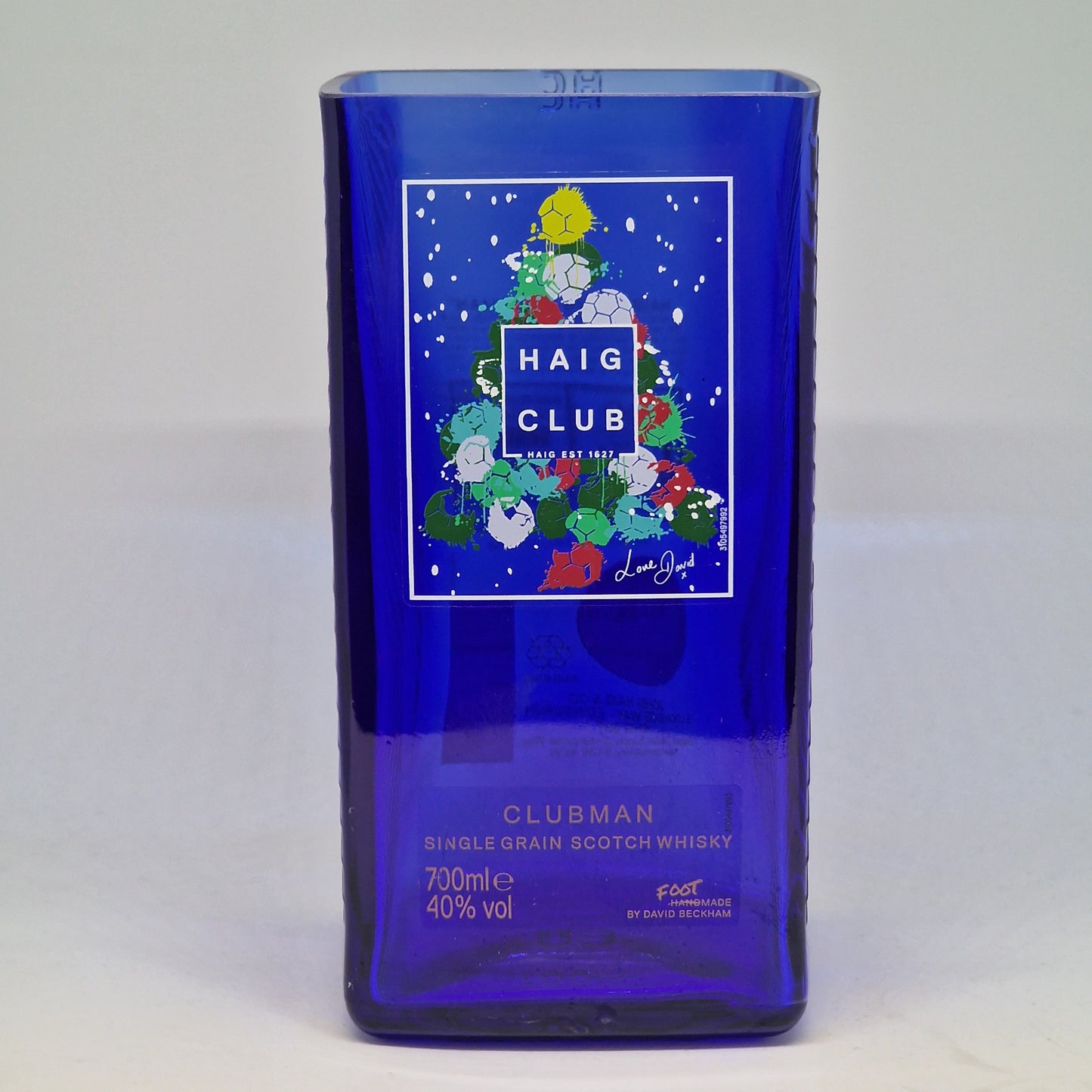 Haig Club Christmas Whisky Bottle Candle