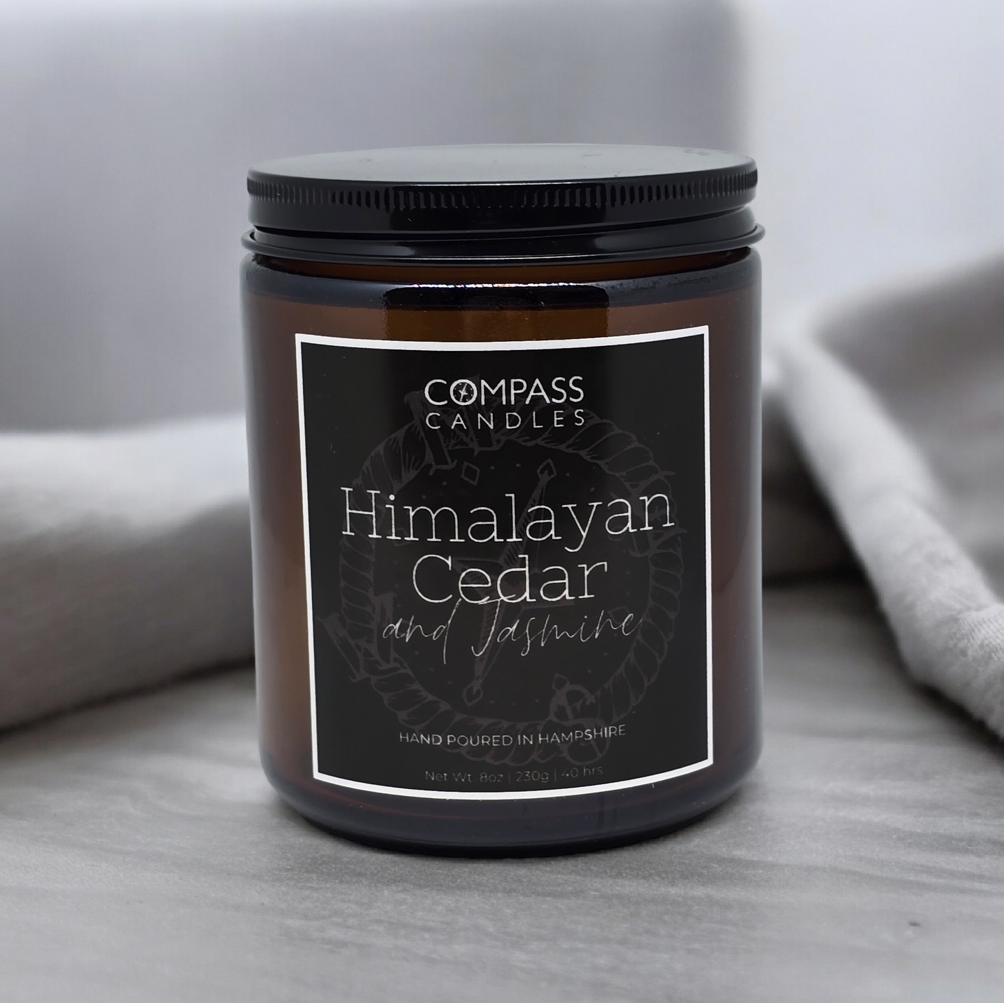 Himalayan Cedar & Jasmine Apothecary Candle