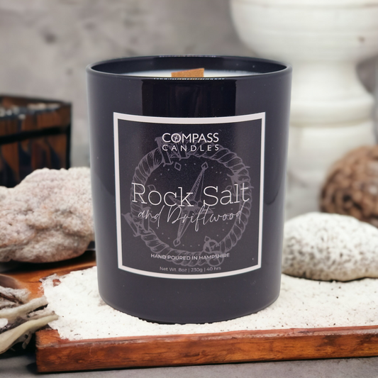 Rock Salt & Driftwood Classic Candle