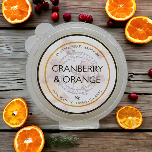 Cranberry & Orange Wax Melt