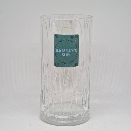 Ramsay's Gin Bottle Candle