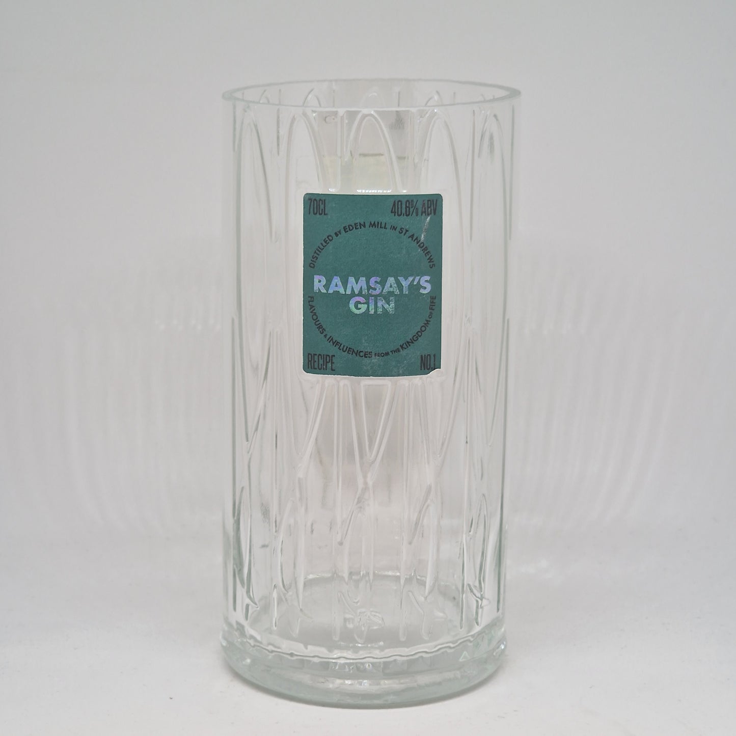 Ramsay's Gin Bottle Candle