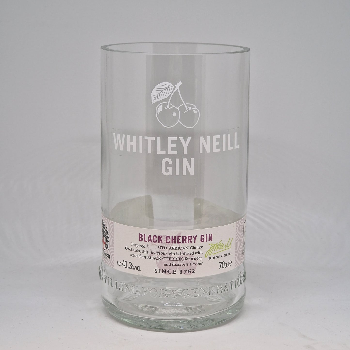 Whitley Neill Black Cherry Gin Bottle Candle