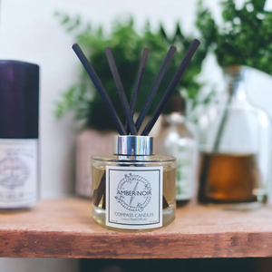 Open image in slideshow, Amber Noir Reed Diffuser - 165ml
