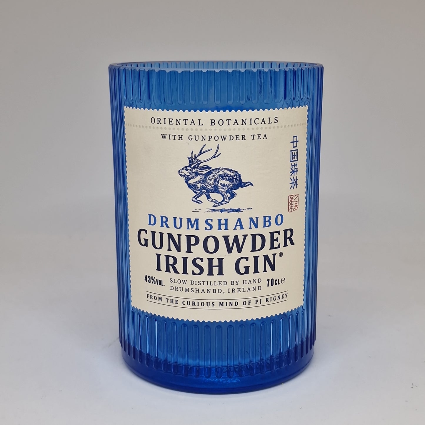 Drumshanbo Irish Gunpowder Gin Bottle Candle