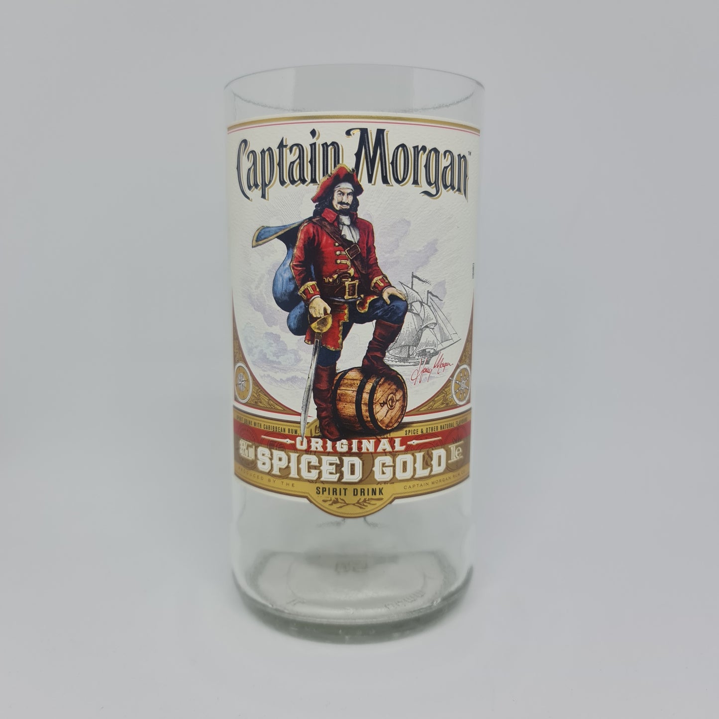 Captain Morgan Spiced Gold Rum Bottle Candle - 1L