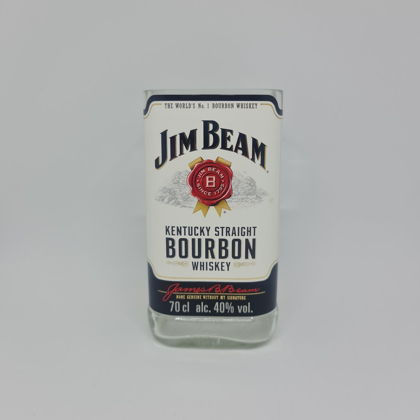 Jim Beam Whiskey Bottle Candle - 70cl