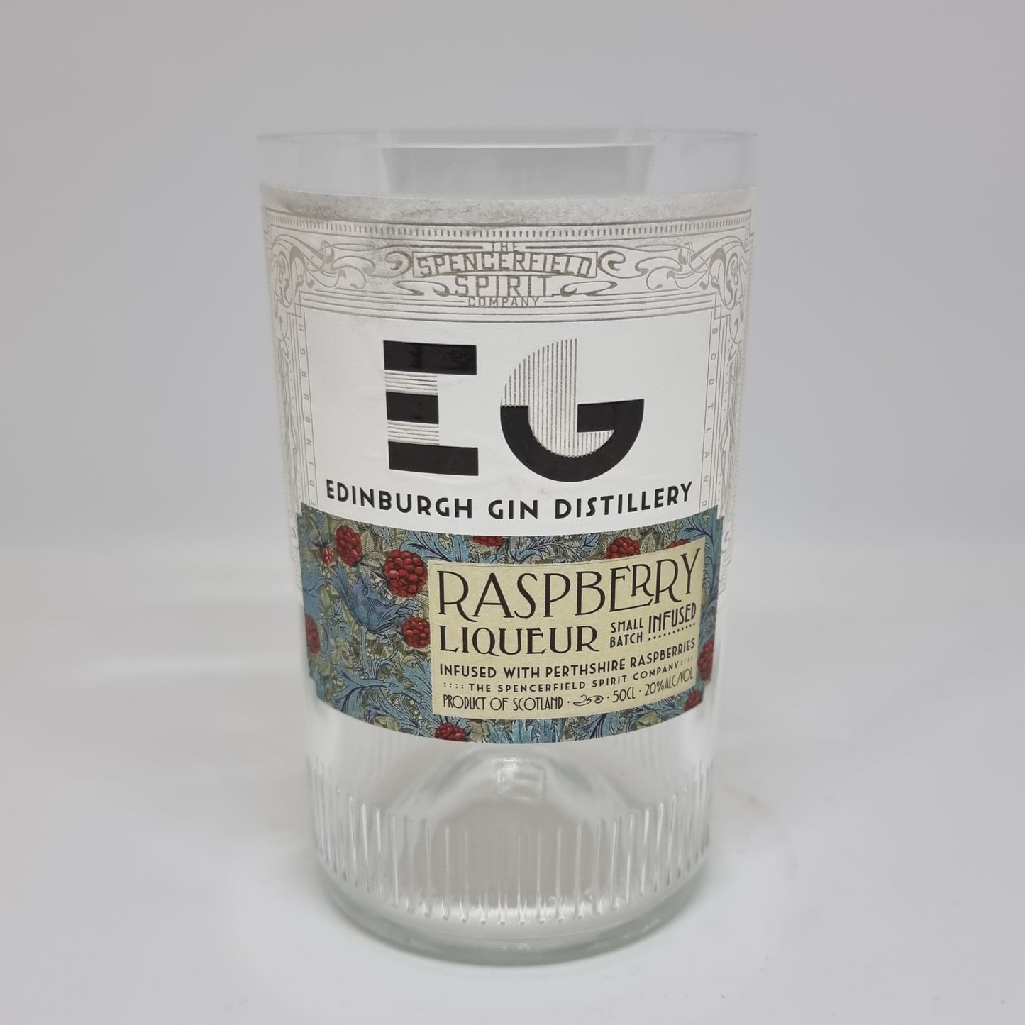 Edinburgh Raspberry Liqueur Gin Bottle Candle