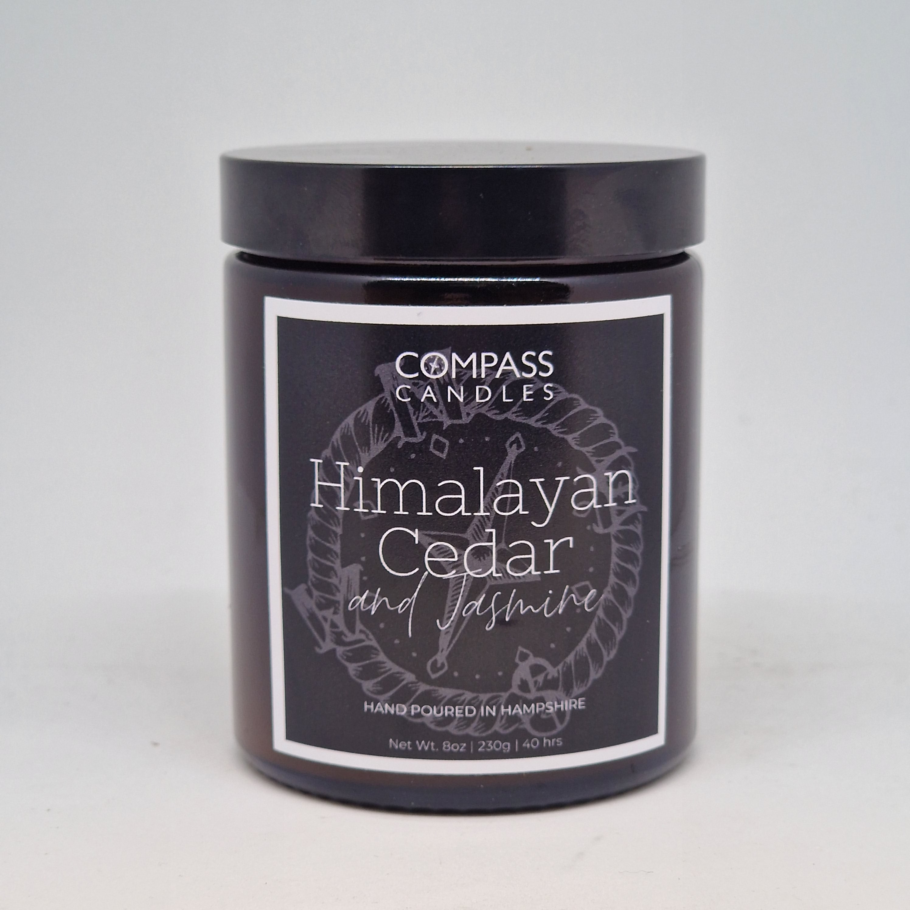 Himalayan Cedar & Jasmine Amber Candle