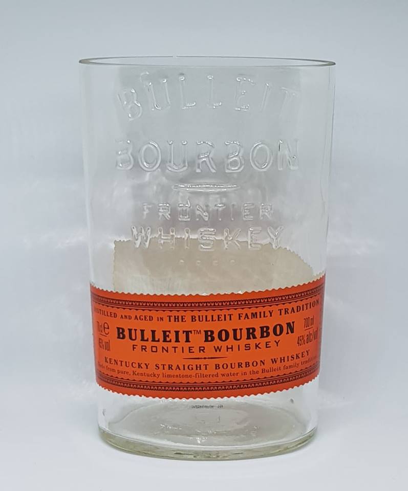 Bulleit Bourbon Whiskey Bottle Candle