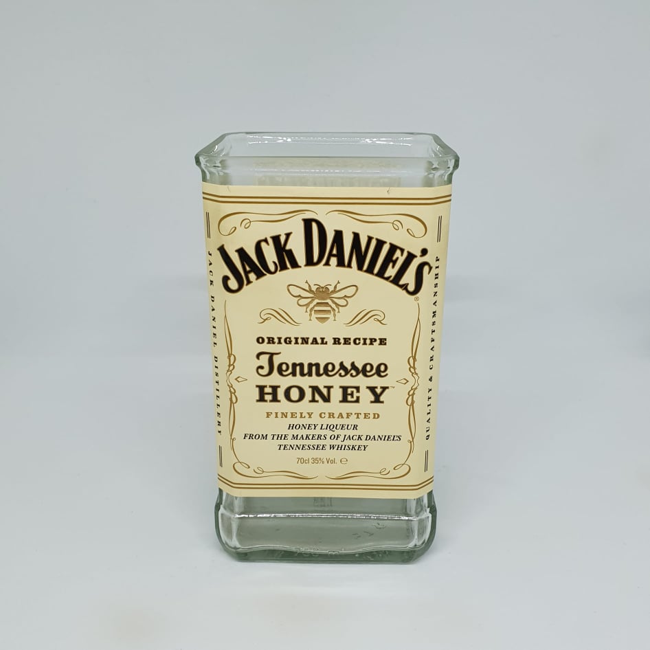Jack Daniel's Honey Whiskey Bottle Candle
