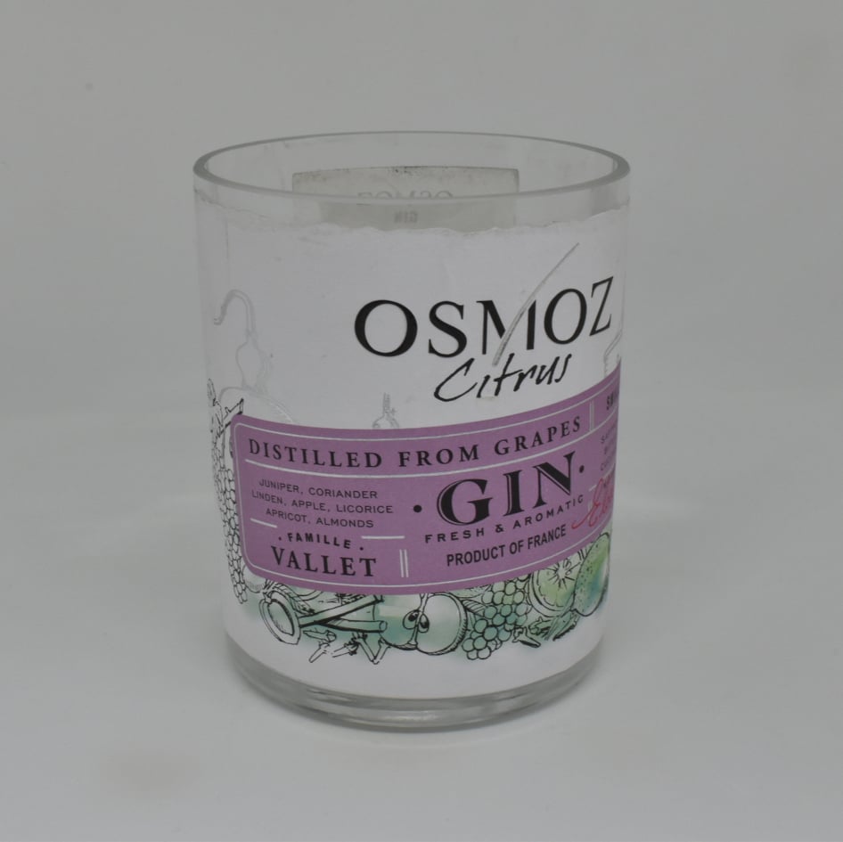 Osmoz Gin Bottle Candle