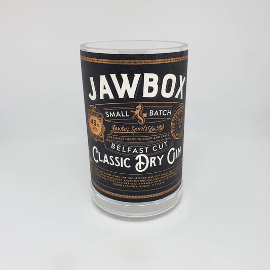 Jawbox Dry Gin Bottle Candle