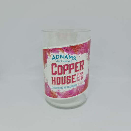Adnam's Copper House Pink Gin Bottle Candle