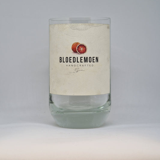 Bloedlemoen Gin Bottle Candle