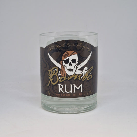 Bombo Rum Bottle Candle
