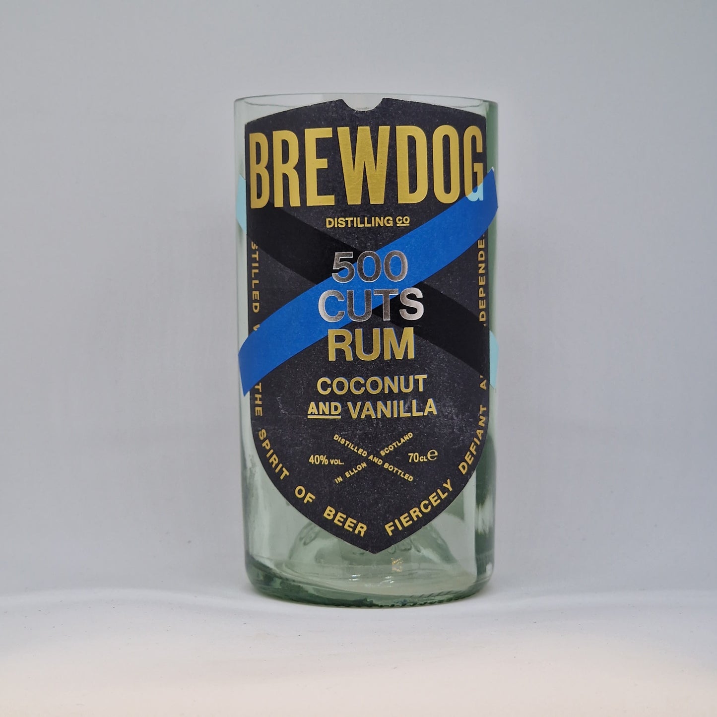 Brewdog 500 Cuts Rum Bottle Candle