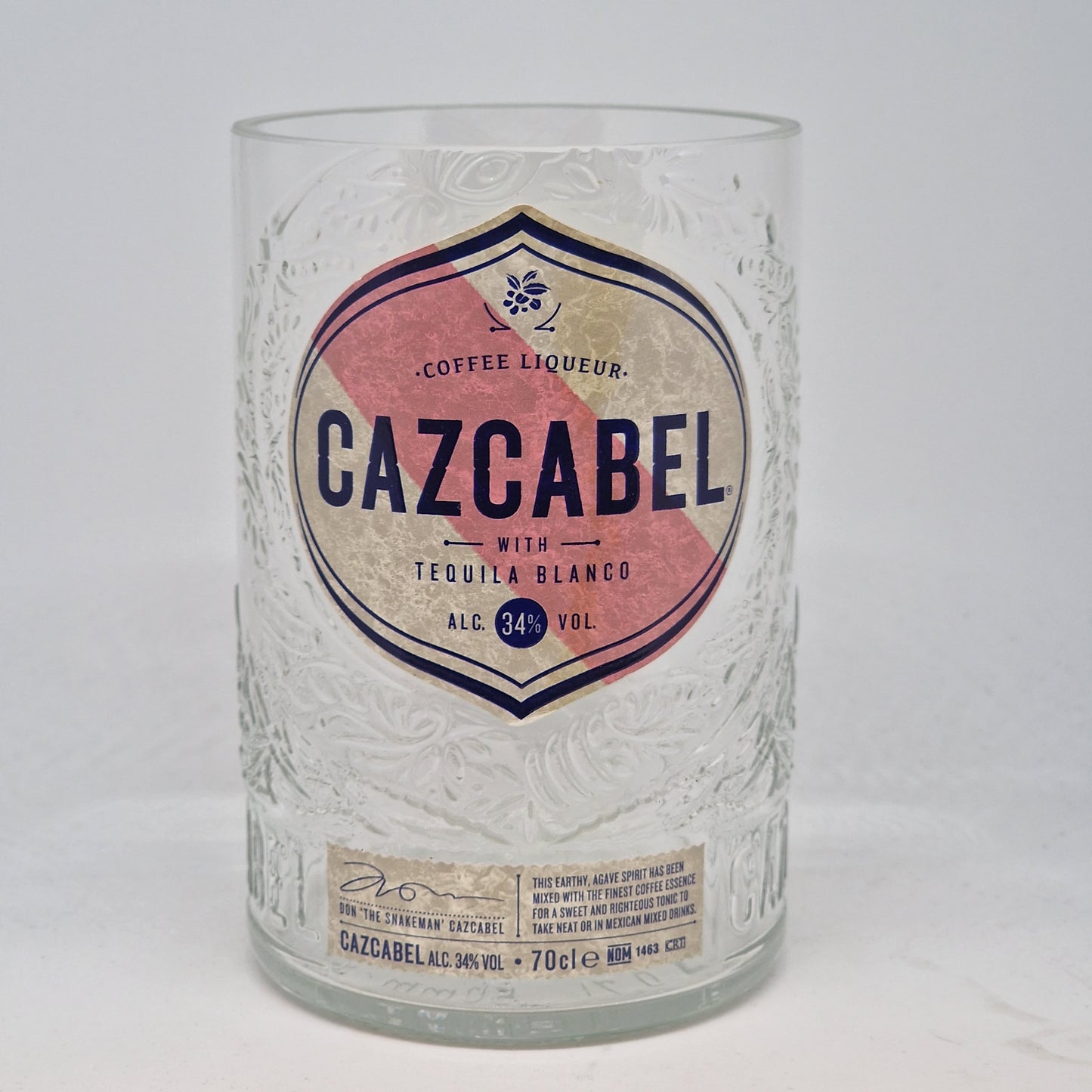 Cazcabel Coffee Liqueur Tequila Bottle Candle