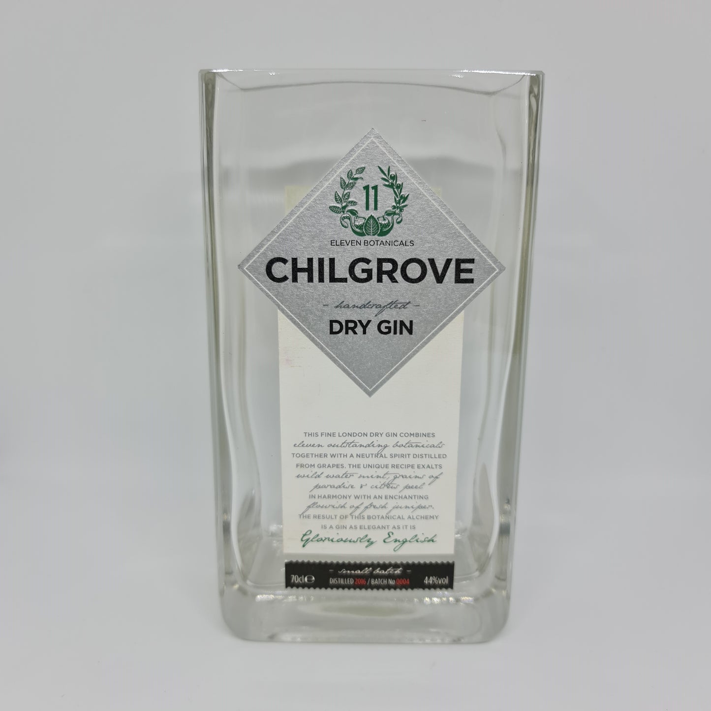 Chilgrove Gin Bottle Candle