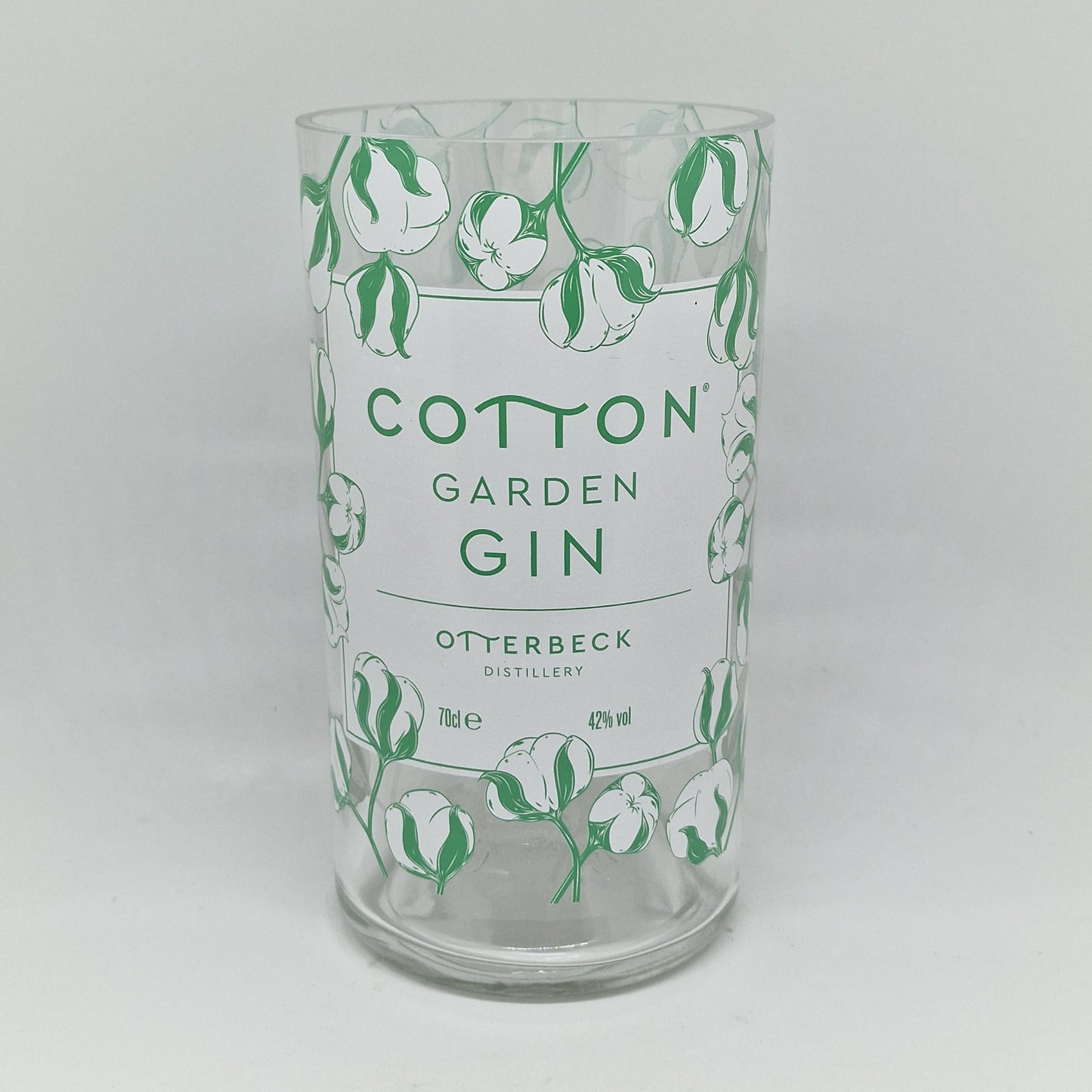 Cotton Garden Gin Bottle Candle