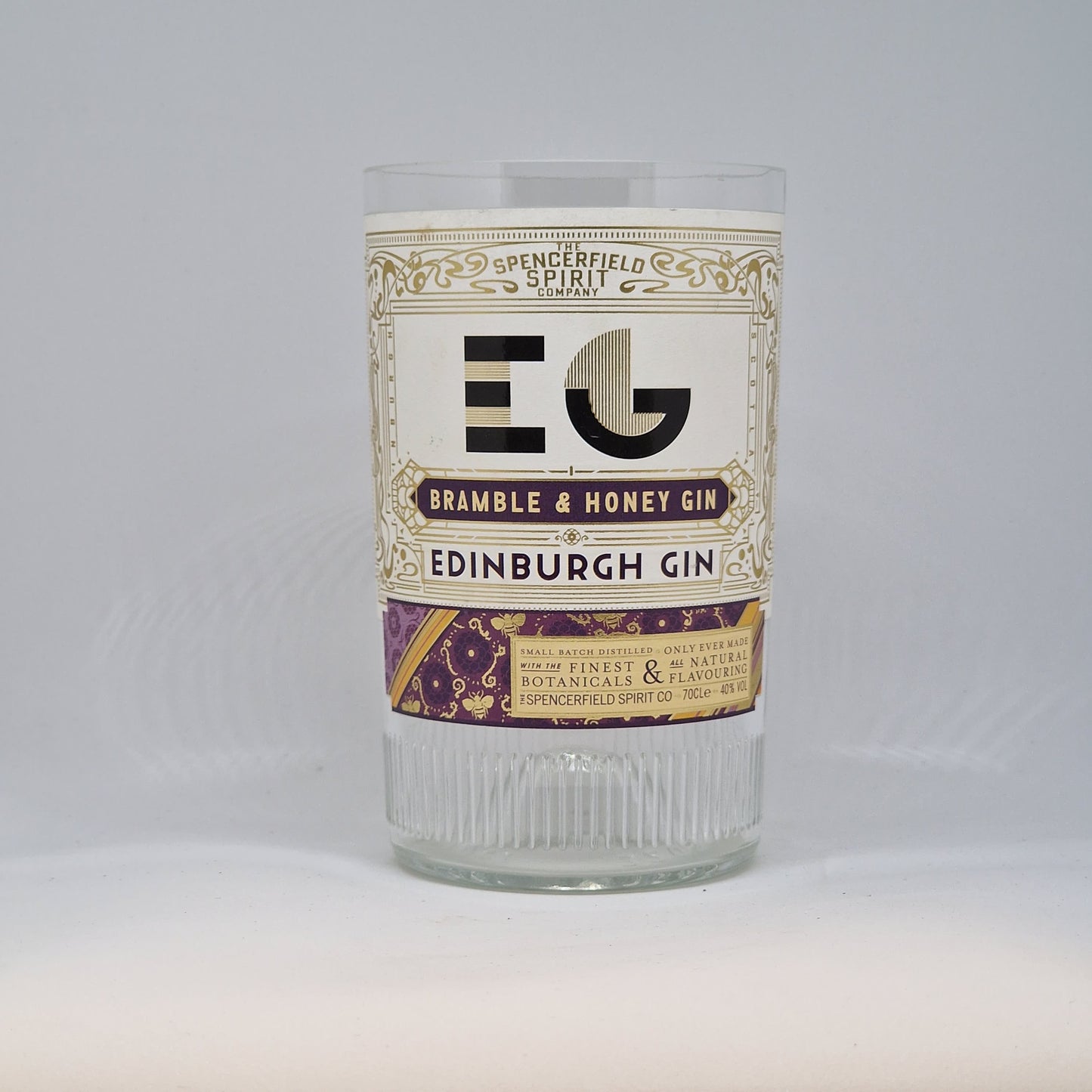 Edinburgh Bramble & Honey Gin Bottle Candle