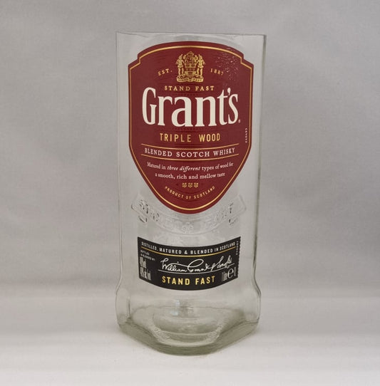 Grant's Triple Wood Whiskey Bottle Candle