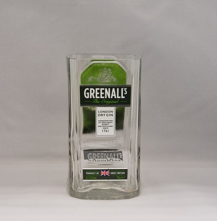 Greenall's London Dry Gin Bottle Candle