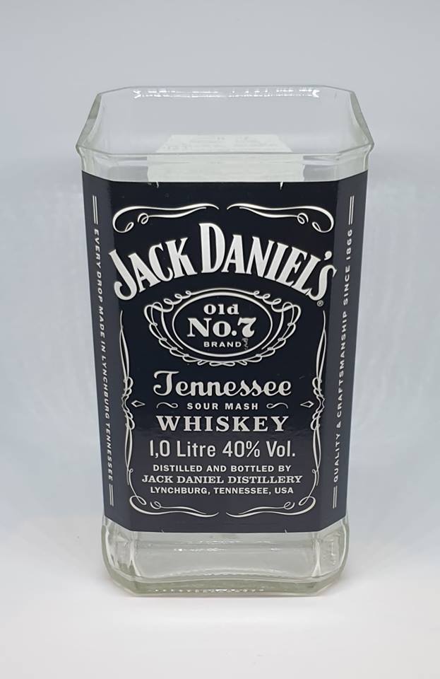 Jack Daniel's Whiskey Bottle Candle